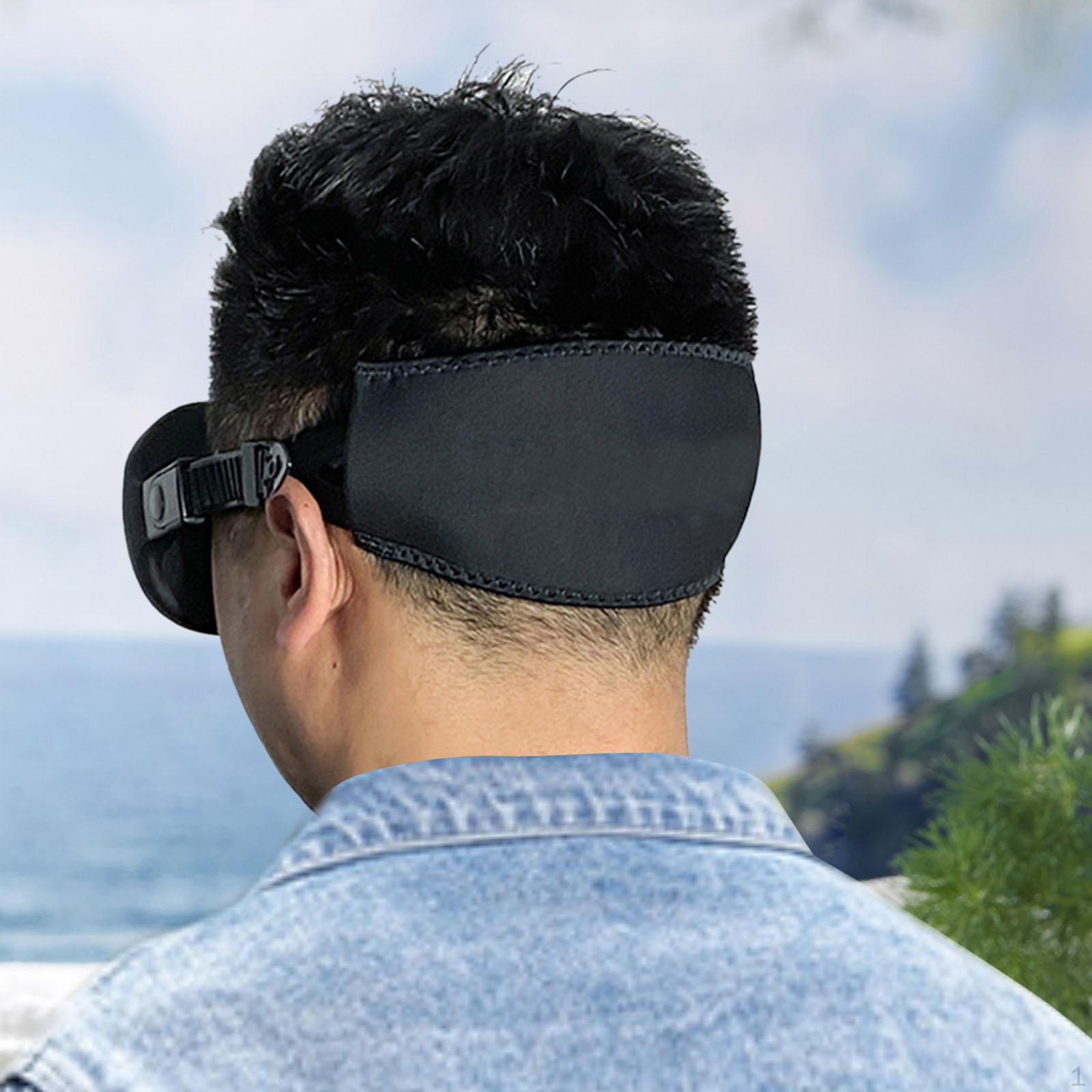 

Diving Straps Protector Wrap Reusable Head Strap Durable Neoprene Elastic Closure Interspersed Style