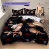 Butterfly Dreams Collective Print 3Pcs Bedding Set,Duvet Cover with 2 Bedro,Pillowcase Home Birthday Gift