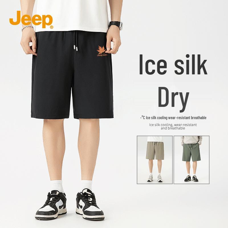 JEEP Men s Lightweight Quick-Dry Running Shorts L