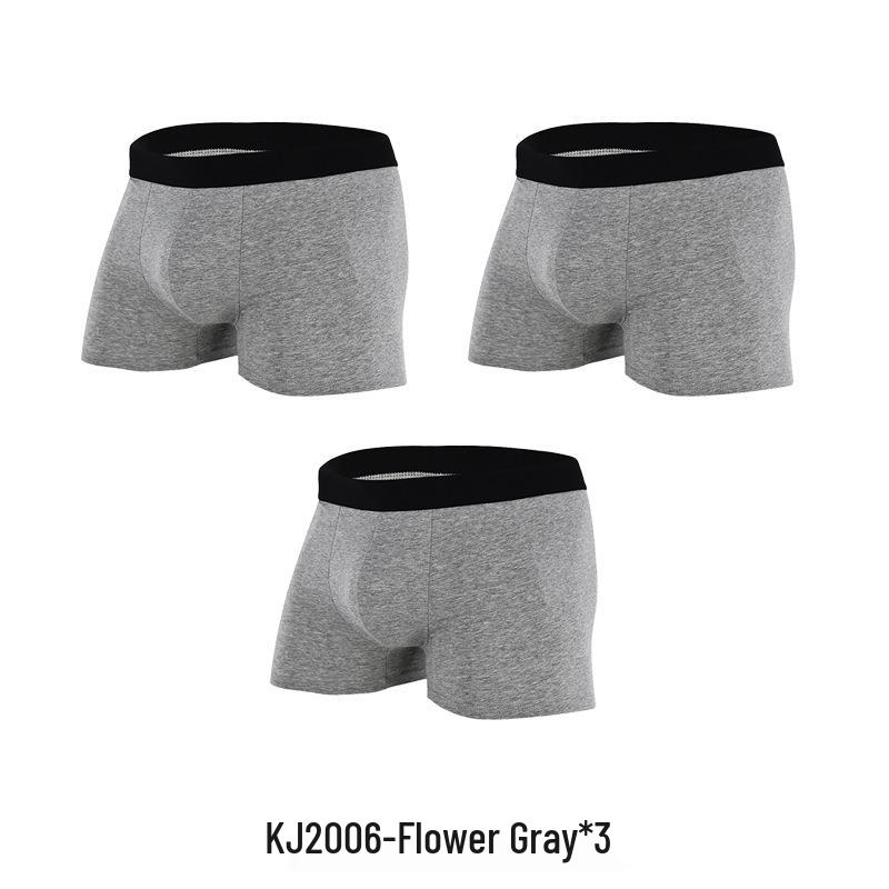 Men's Pure Cotton Breathable Boxer Briefs