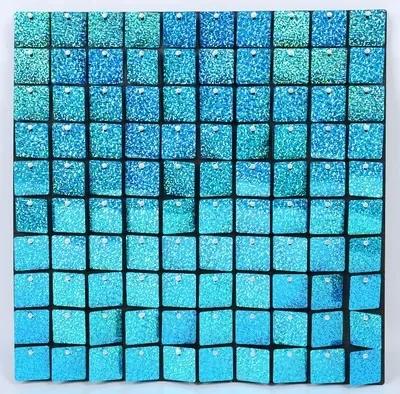 18pcs Golden Sequin Backdrop Panels for Wedding Party Baby Shower Background Wall Decor Shimmer Laser Backdrop Curtain Champagne