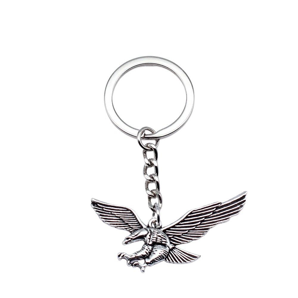 Eagle Keychain Charms Pendants Animal Lover Keepsake Key Ring 28mm