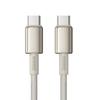 Kabel przewód Tungsten Gold USB-C 100W 2m - złoty