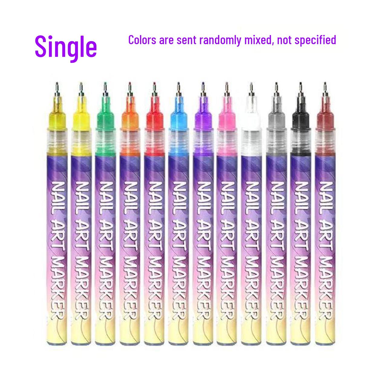

Multicolor DIY Nail Art Line Drawing Pen – Convenient and Hot-Selling