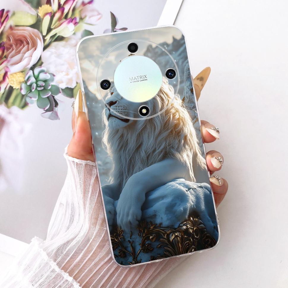 For Honor X9a 5G Case Magic 5 Lite Cover Dragon Cartoon Soft Silicone Phone Cases For Honor Magic5 Lite HonorX9a X 9a Bumper
