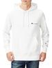 Champion Casual Long Sleeve Hooded Made In the USA with Cotton and Fleece Script Logo Size Medium Men's Sweatshirt, Lining, Embroidery, C8-W128Z,