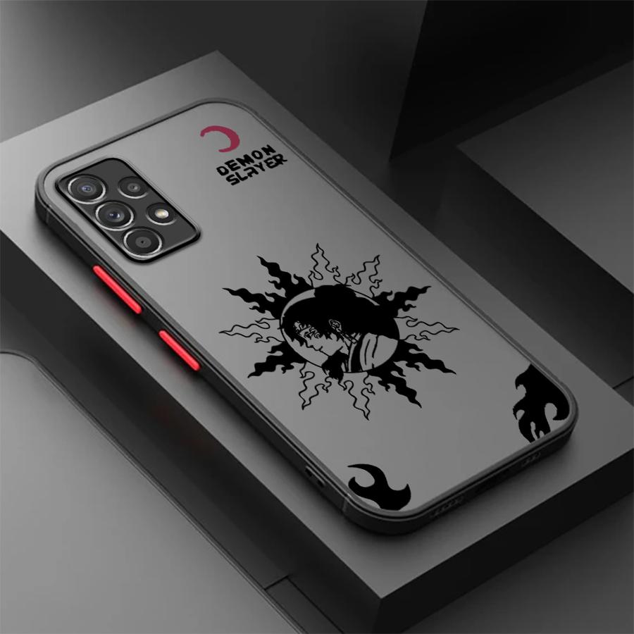 

Phone Cover Case for Samsung Galaxy A16 A15 A56 A55 A73 A33 A34 A36 A52S A72 A54 A35 A17 A52 A53 A14 A23 Cool Demon Slayer Galaxy A16