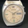 JAPAN VINTAGE ORIENT CRYSTAL AUTOMATIC 46943 MENS CREAM DIAL WATCH A703411-1 R213c-a703411