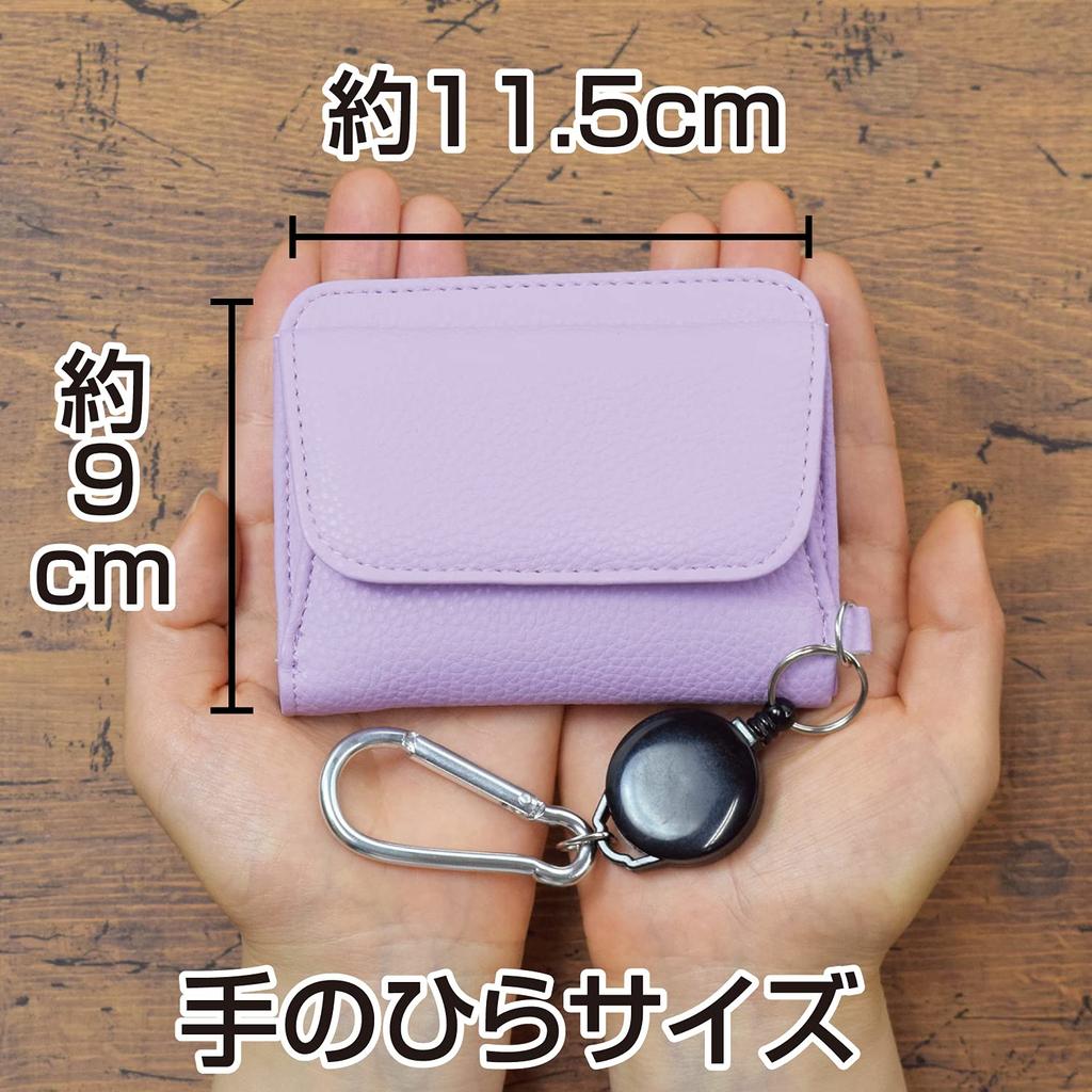 Fine Compact Wallet with Purple FIN-980PL Reel,