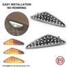 2PCS LED Dynamic Flowing LED Side Marker Turn Signal Lights  For BMW X5 E70 X6 E71 E72 X3 F25