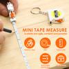 Mini Tape Measure Tape Measure Portable Small Household Measuring Tape Retractable Key Chain Tape Measure Mini Measuring Tools