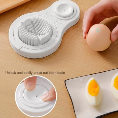 Egg Slicer Heavy Duty Stainless Steel Wire Egg Slicer Egg Cracker