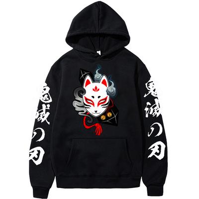 Anime demon slayer hoodie masculino e feminino impressão pullovers harajuku sweatshirts manga longa solto streetwear hoodie topos