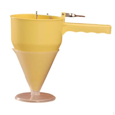 Batter Dispenser ,Confectionery Funnel Kitchen Utensils Comfortable Handle Baking Tool Cake