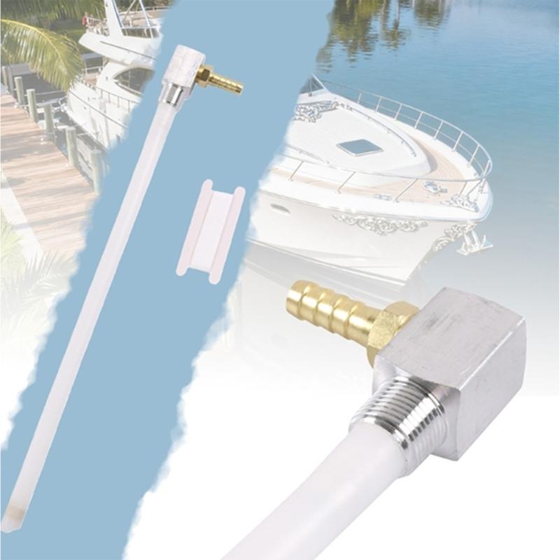 Adjustable Fuel Tank Pickup Tube Hose Pipe With 8mm Check Valves Suitable For E10 E85 Ethanol Marine Applications 7-0948