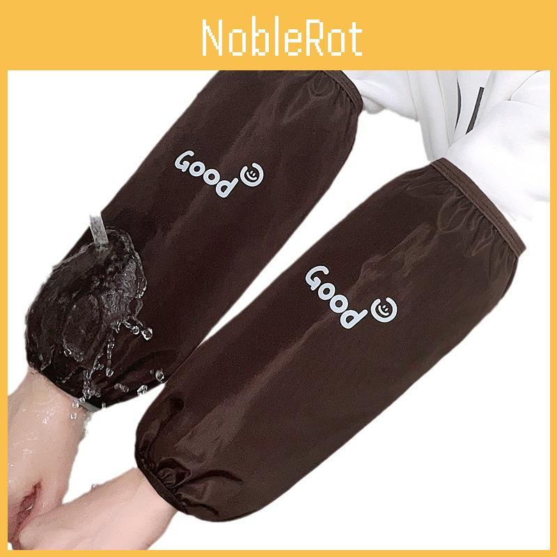 Lange Vanntette Tegneserie Oljebestandige Armermer Kjøkken Forhindrer Flekker Vinter