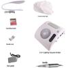 Portable 3-in-1 Desktop Manicure Tool: Grinder, Polisher, and Dust Suction with Lighting