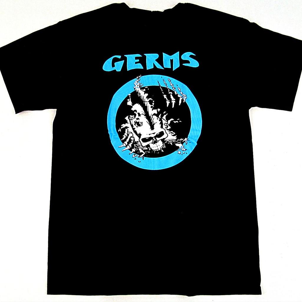 VTG Germs Band Black T-shirt Unisex Tee All Sizes S To 45XL XX510