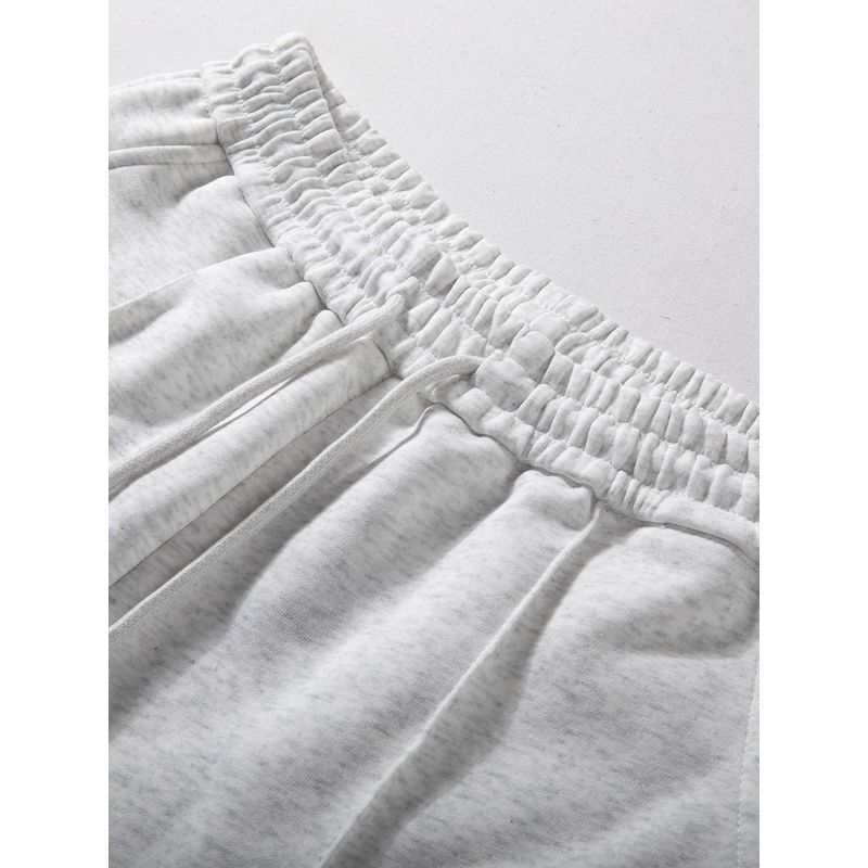 Men's Sports Shorts, New Summer Style, Elastic, Breathable, Casual Mid-Length Pants, Loose Straight-Leg Versatile Five-Point Sweatpants