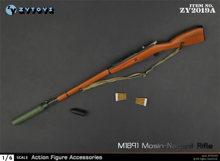 [TOYBARJAPAN] 16 Figure AccessoriesZYTOYS ZY2019A Mosin-Nagant M1891 Soviet Red Army's main rifle sniper rifle
