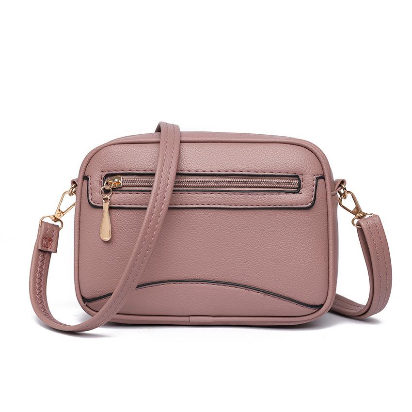 New Spliced Small Bag Korean Multi-functional Single Shoulder Crossbody Bag  Simple and High End Underarm Bag