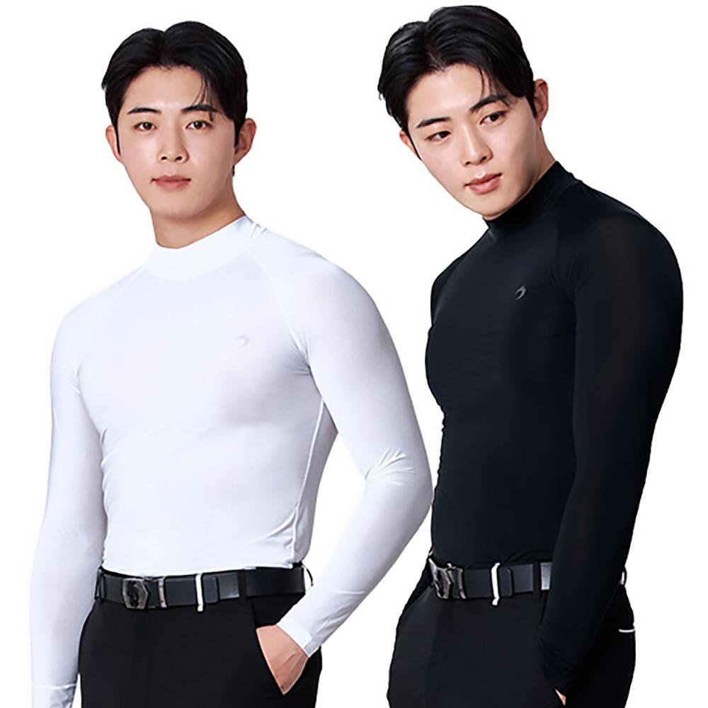 TS SPORTS Men'S Golf Wear Half-Neck Innerwear Underlayer