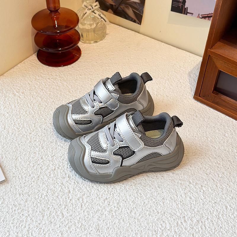 

Детские кроссовки новые летние сетчатые дышащие повседневные универсальные мальчиковые альпинистские туфли модные девичьи кроссовки 25