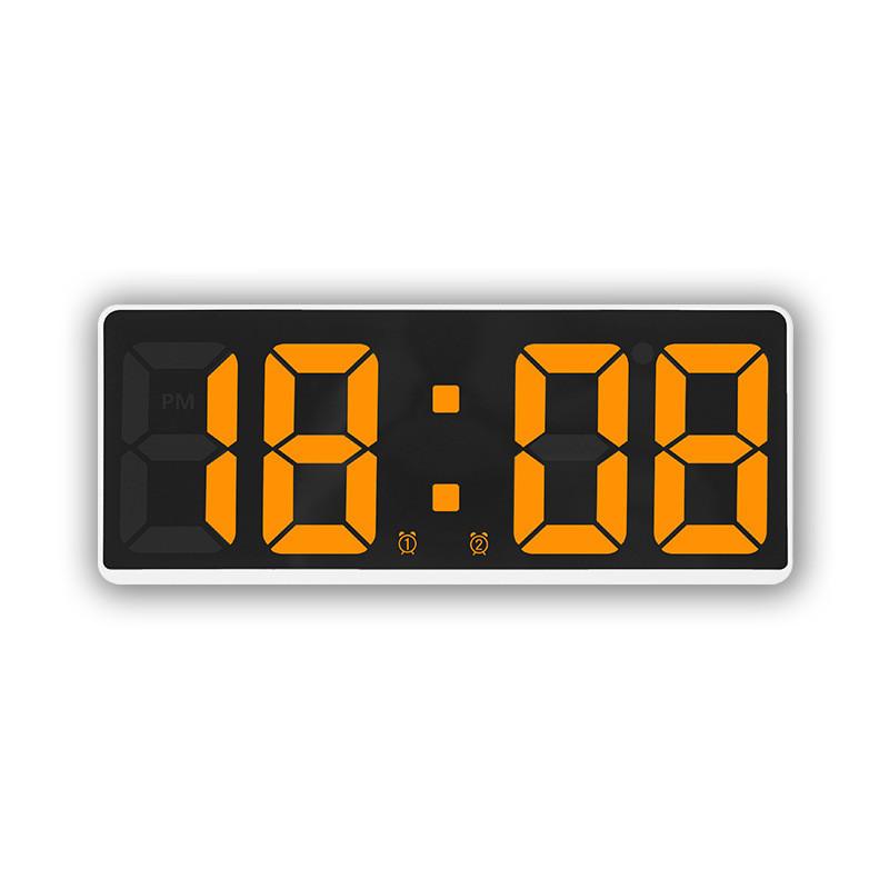 Simple Led Digital Alarm Clock With Date Timer For Home Office And Nightstand Use