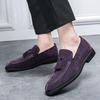 Fashion New Business Oxford British Men's Purple Tassel Style Oxford Shoes Moccasins Wedding Prom Homecoming Party Footwear Zapatos Homb