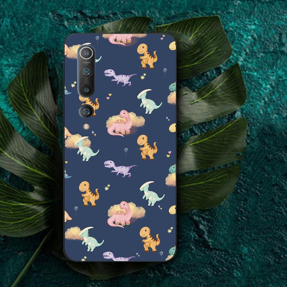 Cartoon Dinosaur Phone Case For Redmi Note 4 X 5 A 6 7 8 T 9 9S 10 11 11S 11Epro Poco M3 Pro