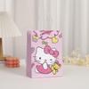 Hello Kitty Holiday Gift Tote - Cartoon Kraft Paper Shopping Bag