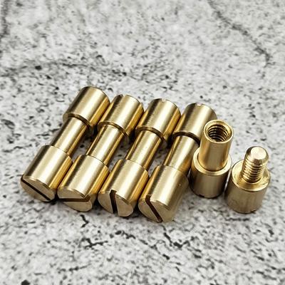 5 Teile/los Messing Niet Schraube Schleifen DIY Messer Griff Verschluss Zubehör Taktik Lock Niet Diy Handwerk Liefert