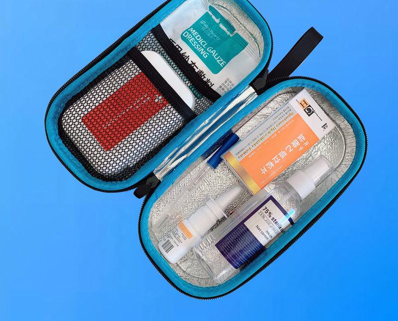Portable Insulin Cooler Bag EVA Refrigeration Case for Medicine and Syringes