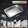 Chengyang 304 Stainless Steel Extra Deep Rectangular Tray