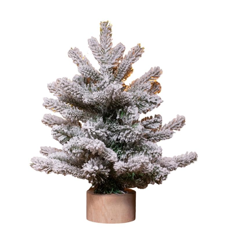User Friendly Tabletop Christmas Tree Wood And Plastic Scandinavian Style Holiday Centerpieces For Home Or Office