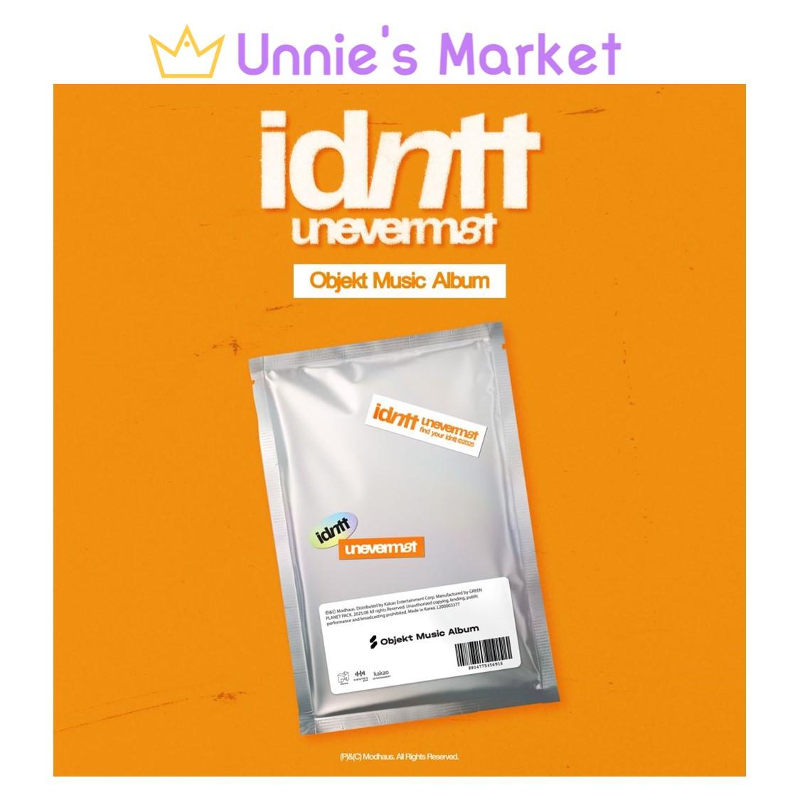 

idntt unevermet Объект Музыкальный Альбом вер. 1EA