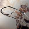 Motorcycle Throttle Cable, 110cm Straight Head Motorcycle Throttle Cable for Throttle Line Pit