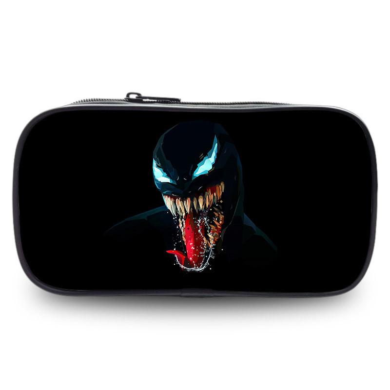 Venom The Last Dance Large Capacity Oxford Material Pencil Pouch Perfect For School And Everyday Use