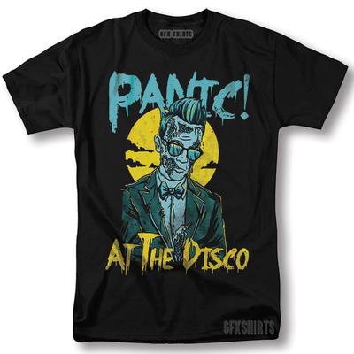 Panic At The Disco Maglietta Concerto Rock Tour Design Grafico Vintage T-Shirt