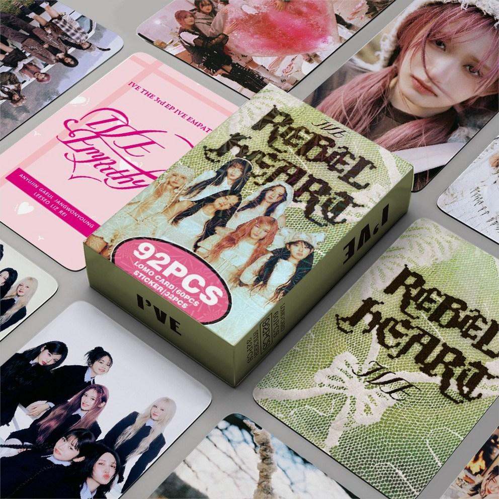 IVE Photocard IVE Idol Photocard Level Heart Album Goods 92 Sheets