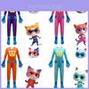 Superkitties Boys' Jumpsuit Costume For Performances 4684