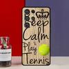 Tennisball Bewegung Funda Hülle Für Samsung Galaxy S25 Ultra S9 S10 S20 S22 Plus S21 FE S23 S24 Ultra Handyhülle