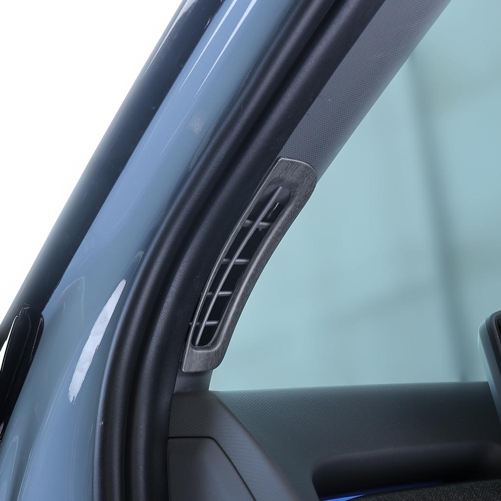 2Pcs ABS Front Door A-Pillar Air Vent Outlet Cover Trim For KIA EV3 2024 2025 2026 LHD Interior Decorative Car Accessories