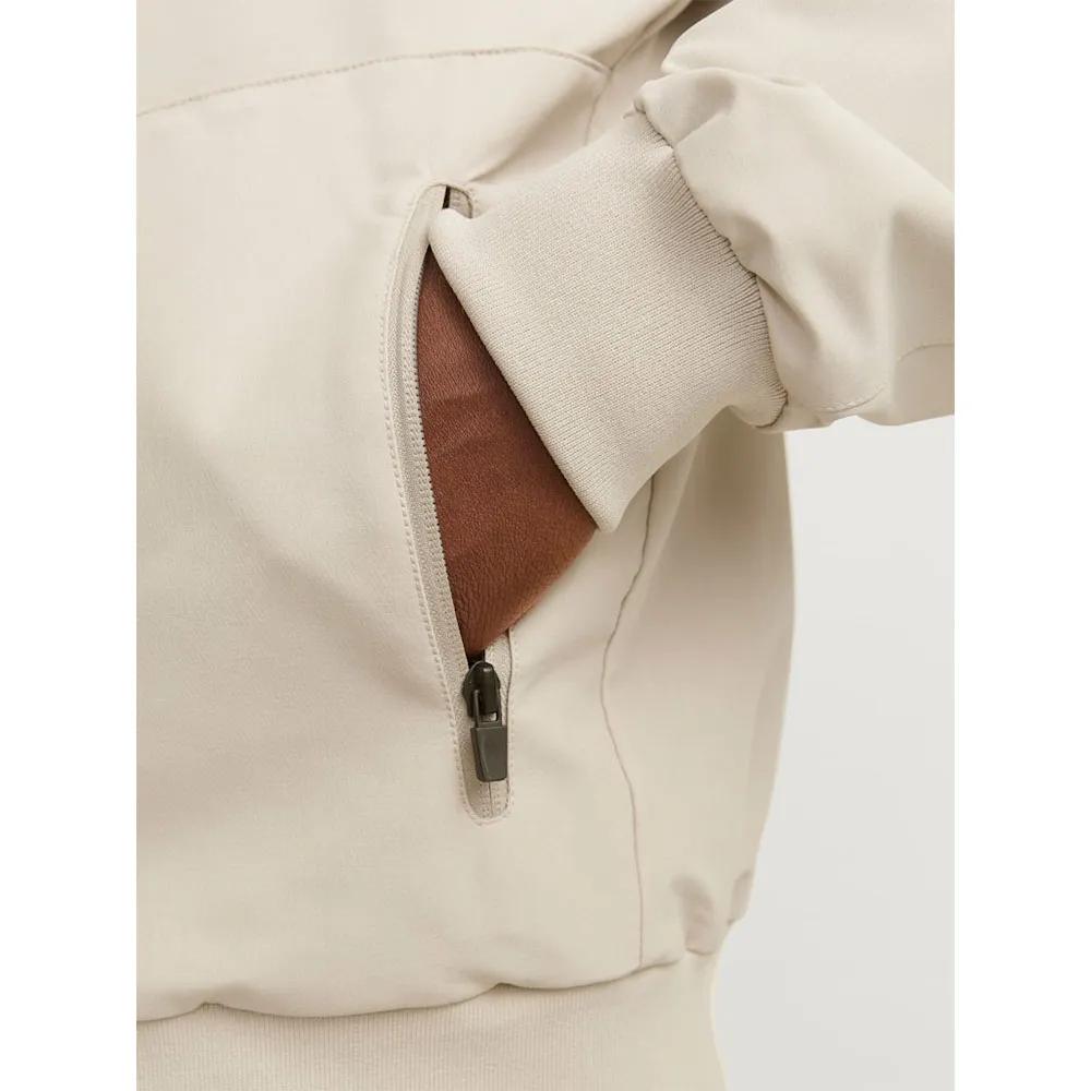 Jack-and-Jones Bomber Jacket with Hood 50% Recycled Polyester