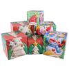 3PCS Santa Claus Holiday Gift Packages Box Multicolor Candy Gift Boxes  Shopwindow Ornament