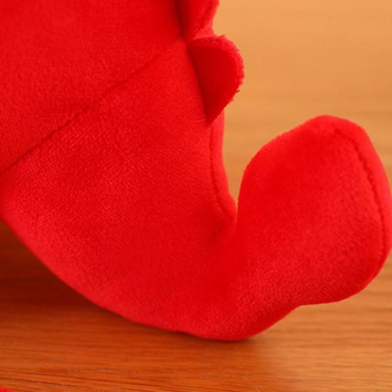 Chinese Style Cartoon Zodiac Dragon Plush Doll Year of 2024 Mascot Lucky Red Dragon Plushies Soft Stuffed Animal Doll Festival Home Party Decoration