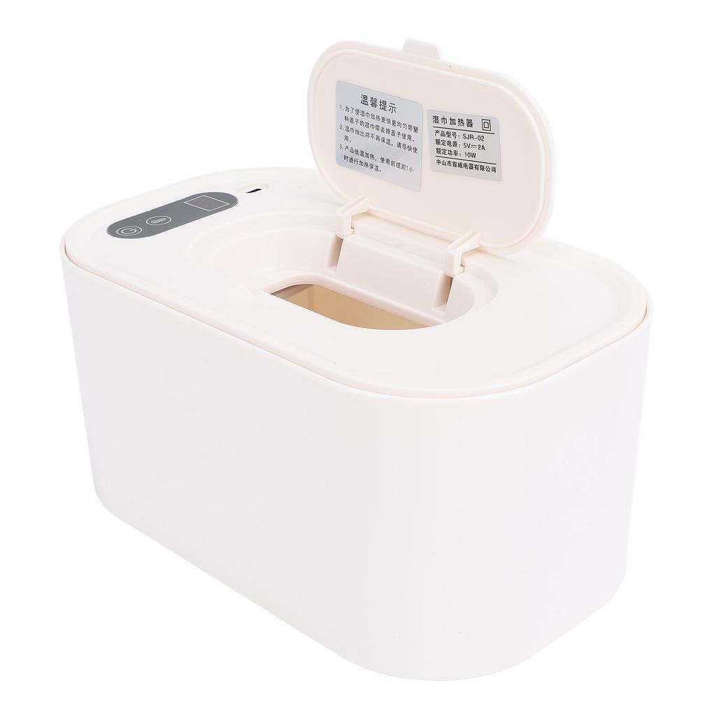 Wipe Warmer Constant Temperature Portable USB Powered Wet Wipe Warmer Dispenser for Home Car
