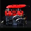 Non-Toxic V8 Turbo Engine Model 1370Pcs Building Blocks Motorized Mechanical Creative Desktop Decor Gift For Adults Kids