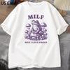 Man I Love Frogs T Shirt Retro Animal Meme Tee Shirt Vintage Graphic T-Shirt Funny Oversize Tshirt Frog Cottagecore Clothing