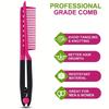 V-Clip Glatthaarkamm, Clip-Kamm, Haare ordnen und schneiden, Haarstyling-Kamm, Kunststoff Entwirrender Haarstyling-Kamm
